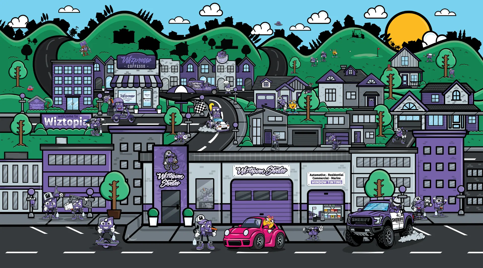 Wiztopia Brand World Buildout
