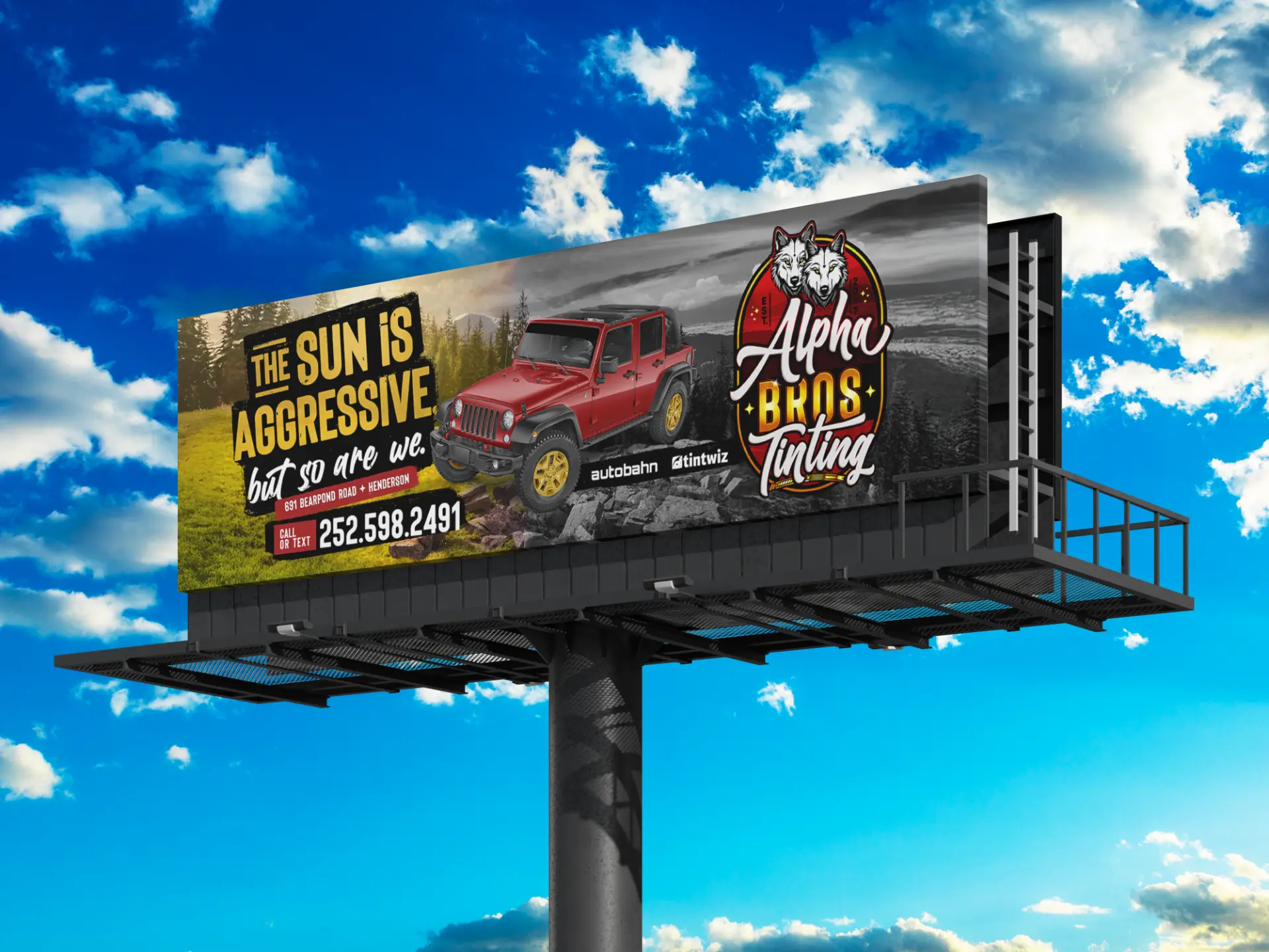 Billboard + Dealer Adwork