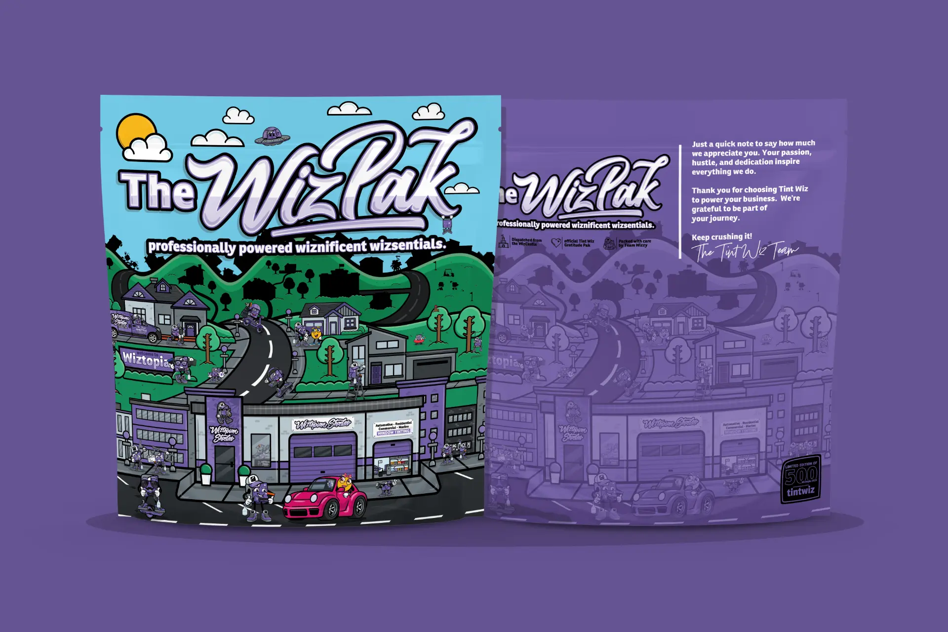 Packaging Layout + Design